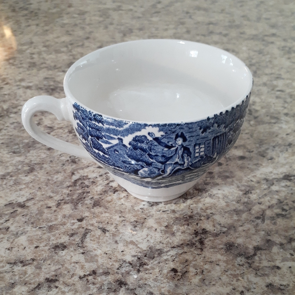 Liberty Blue Tea Cup